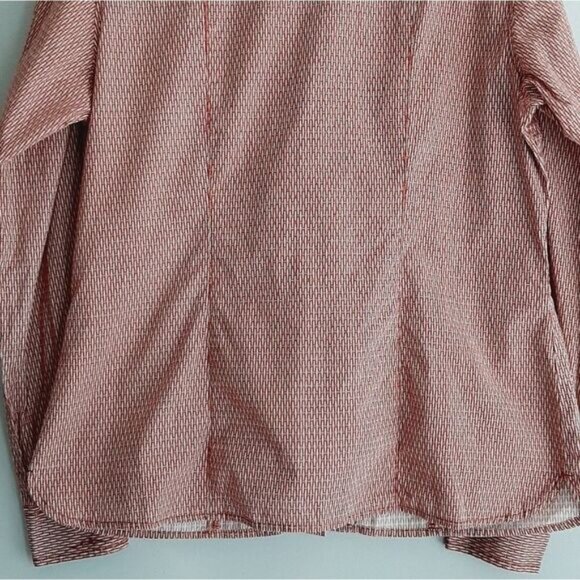 ROCKIES Western Pearl Snap Button Down Shirt Weave Pattern Sz M - Picture 11 of 13